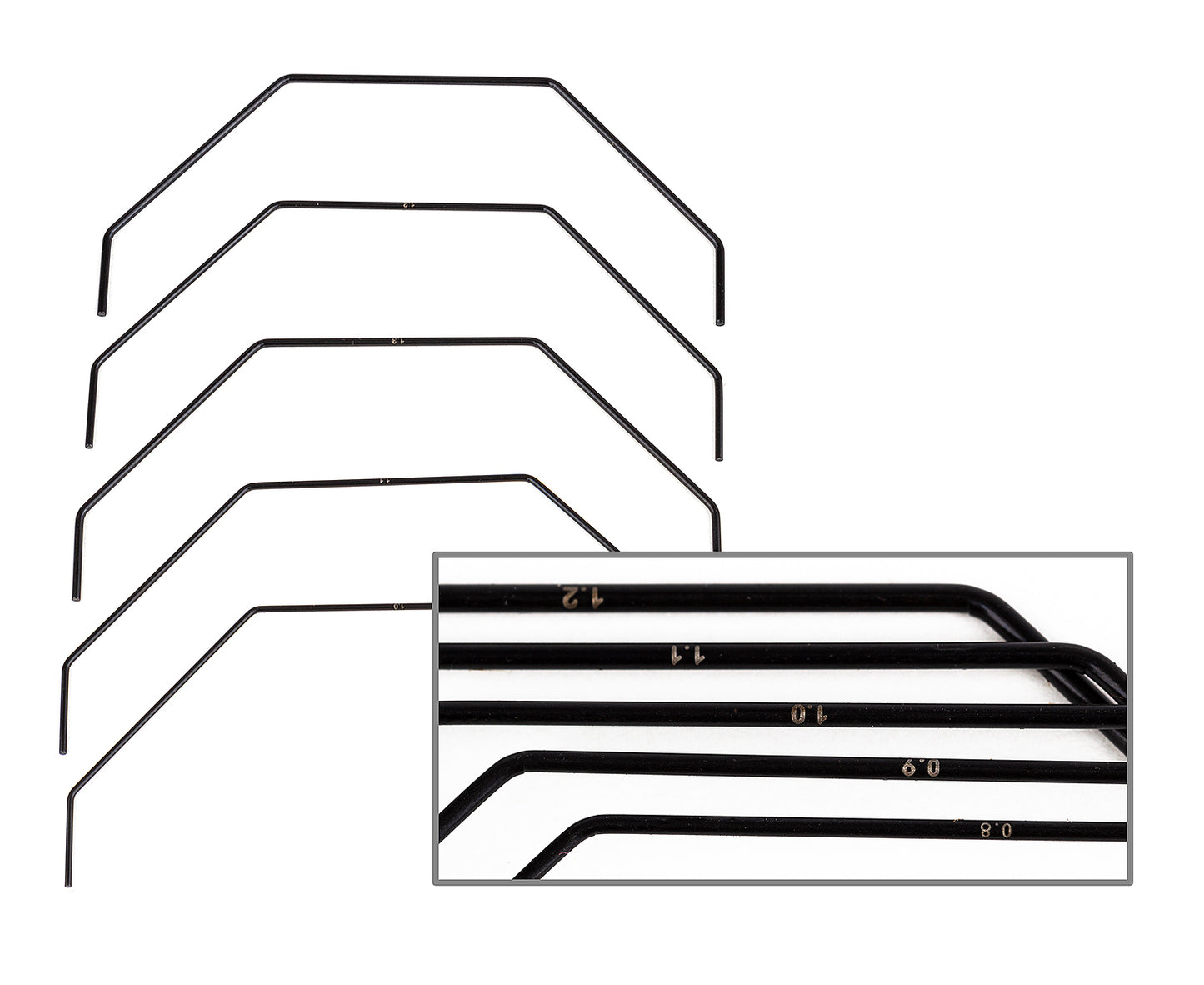 Team Associated B7 Rear Anti-Roll Bar Set ASC92458