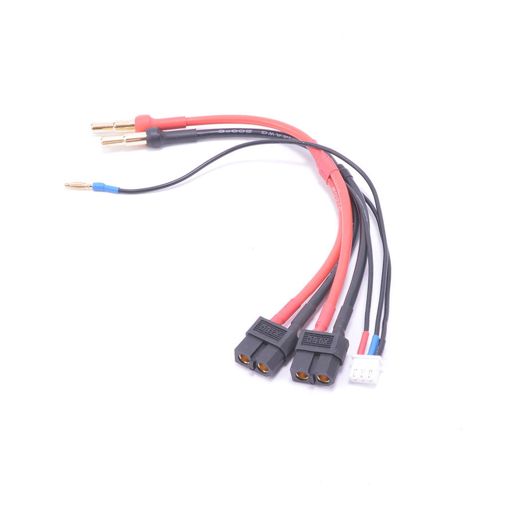 SkyRC Pro Parallel Charging Cable XT60+4/5mm Connector Balance Cable