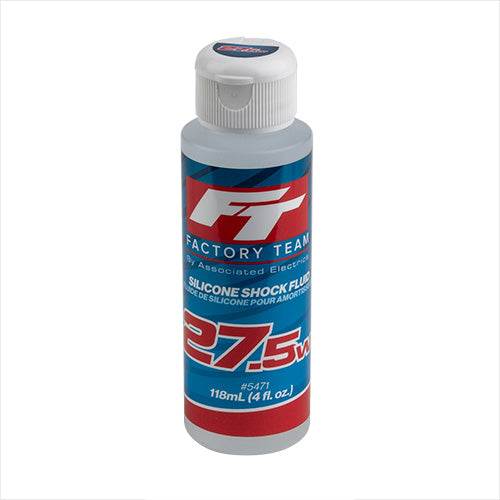 Team Associated FT Silicone Shock Fluid 27.5wt 4oz