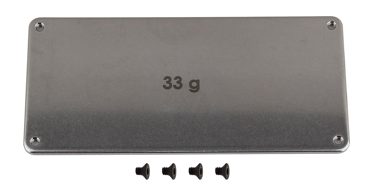 Team Associated B6.4 Factory Team 33g ESC Weight Steel ASC91977