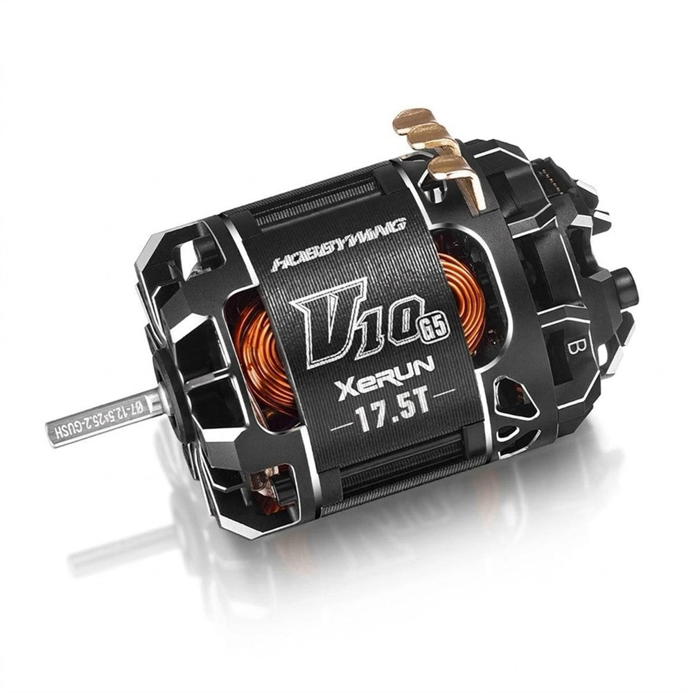 Hobbywing Xerun V10 G5 17.5T Brushless Motor Torque Stock Spec ROAR HWI30401764