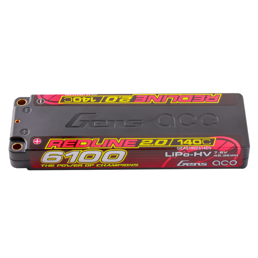 Redline battery pack with visible branding on a white background