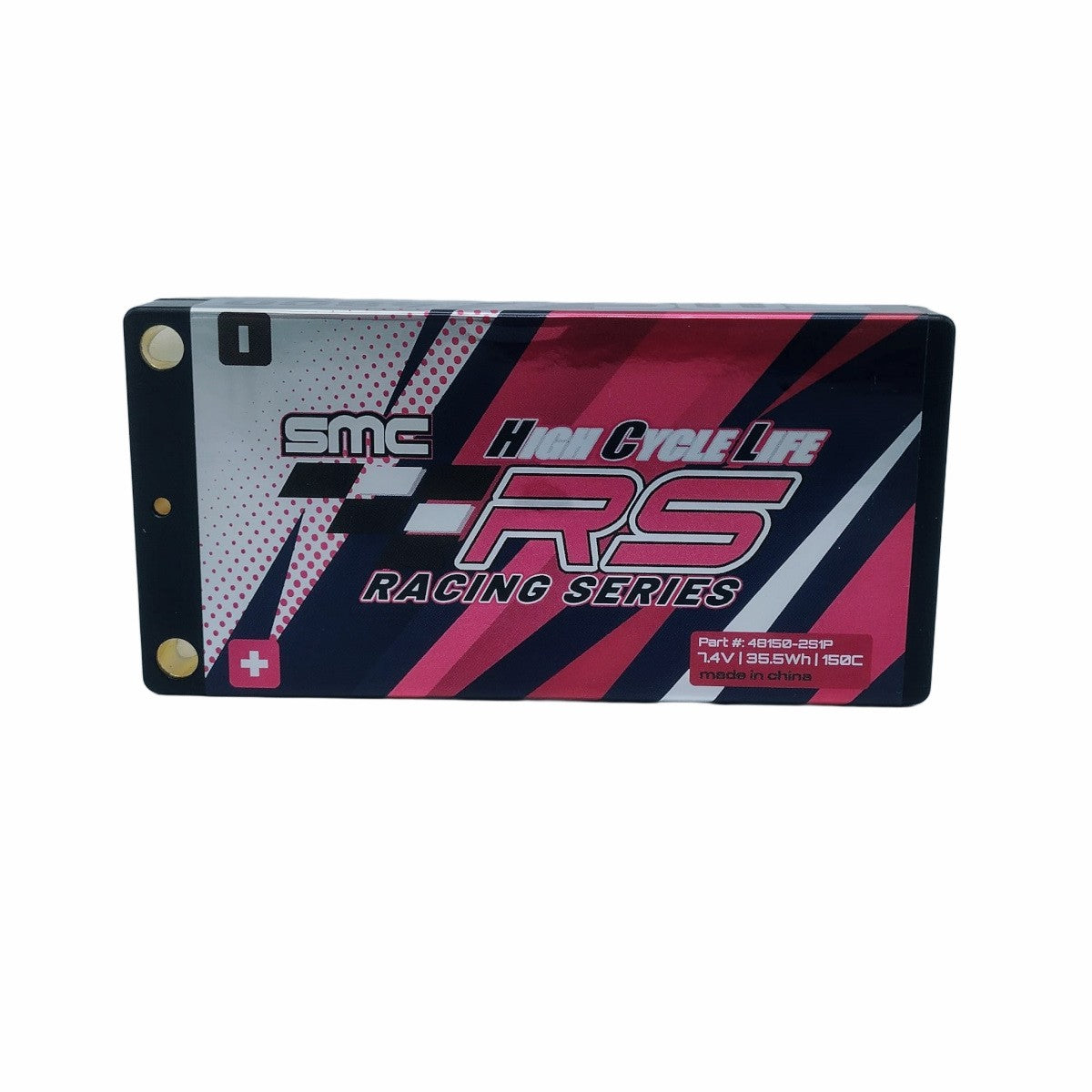 SMC HCL-RS 7.4V 4800mAh 150C LCG 5mm Hardcase Lipo Shorty Battery 48150-2S1P