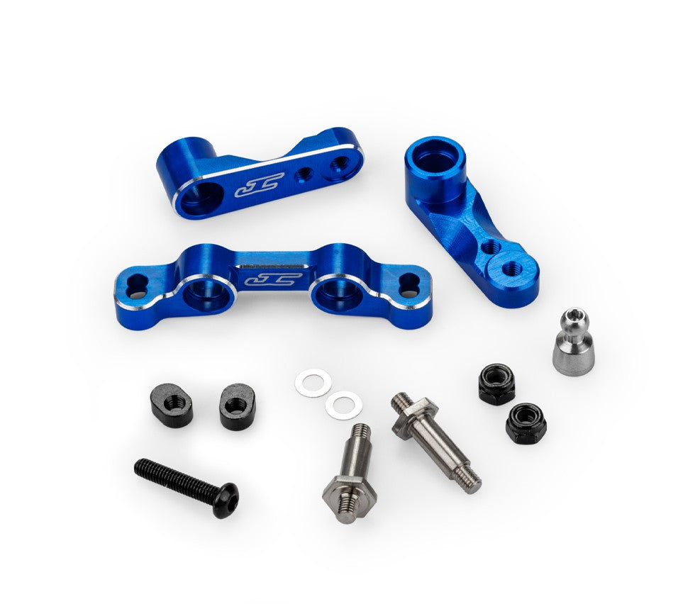 JConcepts RC10B7/B7D Aluminum Steering Bell Cranks Set. 