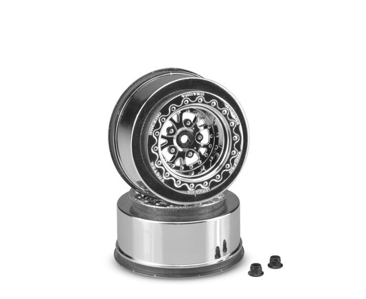 JConcepts 3DP 1/10th Rear Tires Pre-mounted 3348Y Yellow Wheels