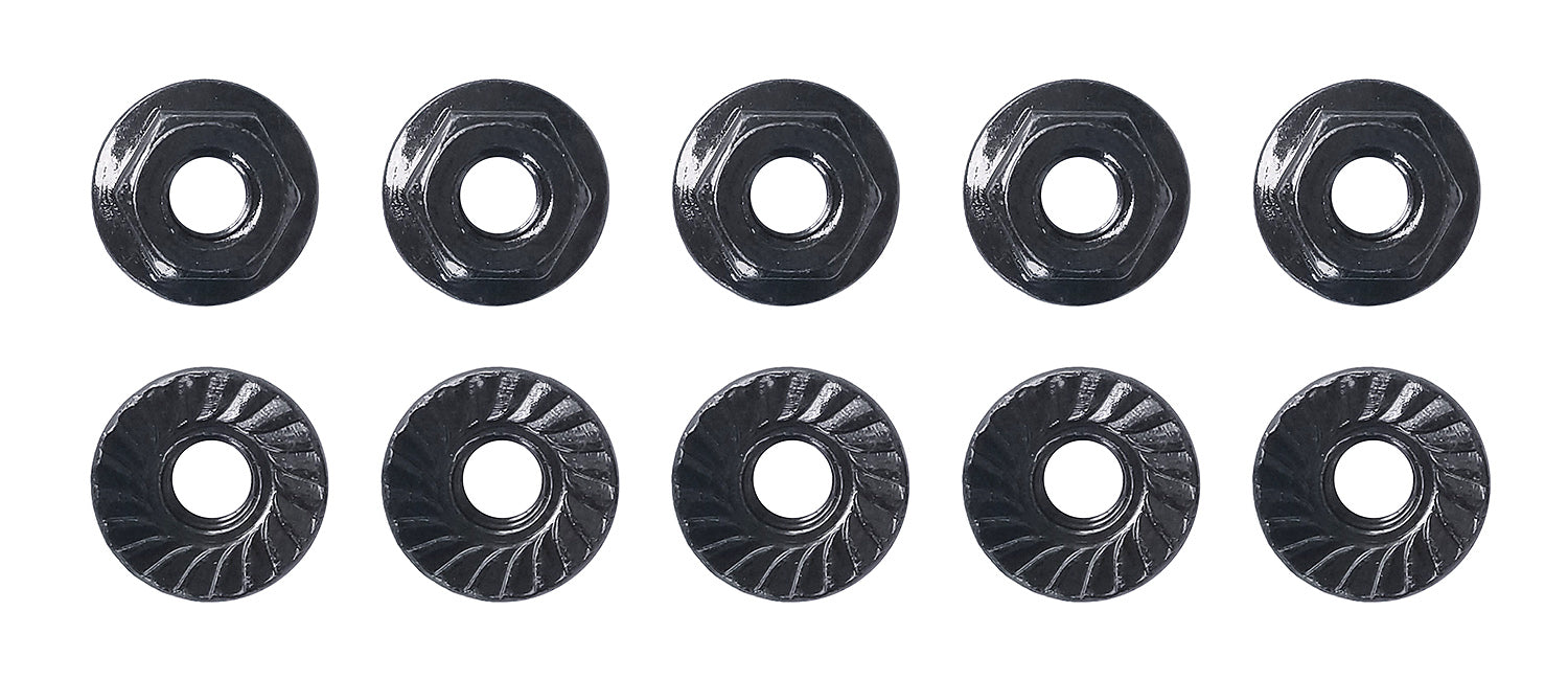 Team Associated ASC91150 M4 Low Profile Serrated Steel Wheel Nuts