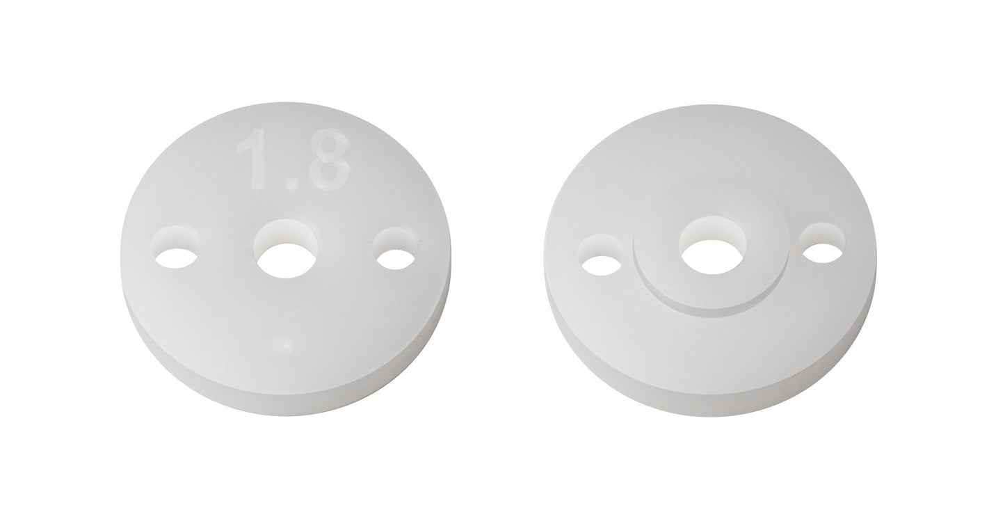 Team Associated 13mm 2.0mm 2 X 1.8 Factory Team Shock Pistons ASC91938