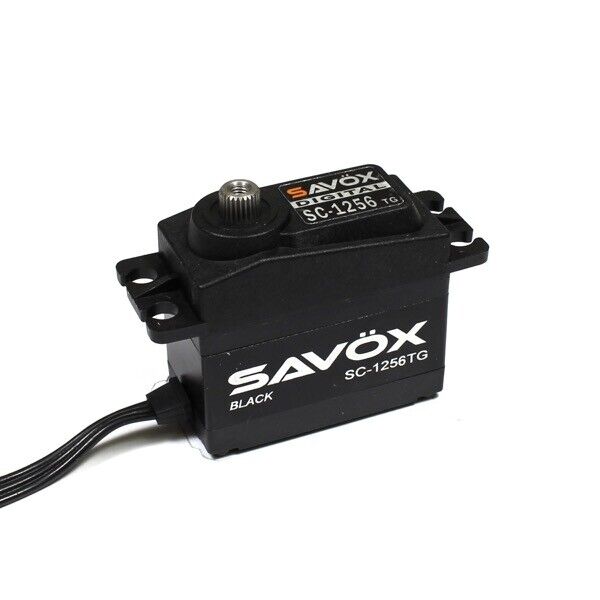 Savox SC-1256TG Black Edition Standard Size Coreless Digital Servo
