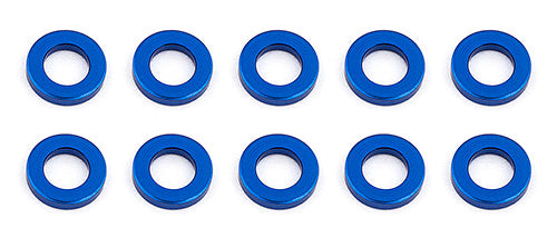 Team Associated Ballstud Washers 5.5 x 1.0mm Blue Aluminum (10) ASC31382
