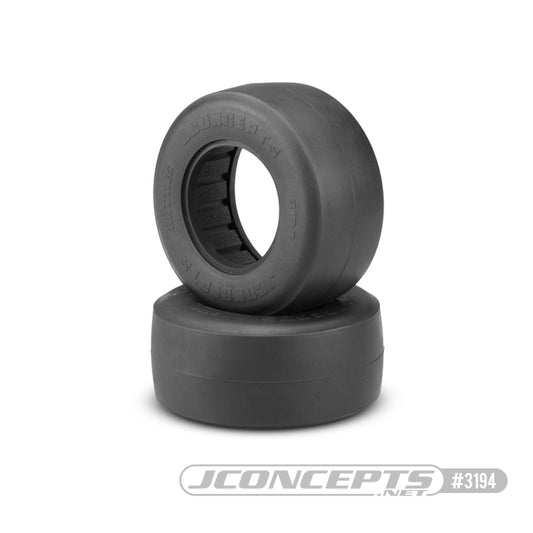 JConcepts 3DP 1/10th Rear Tires Pre-mounted 3348Y Yellow Wheels