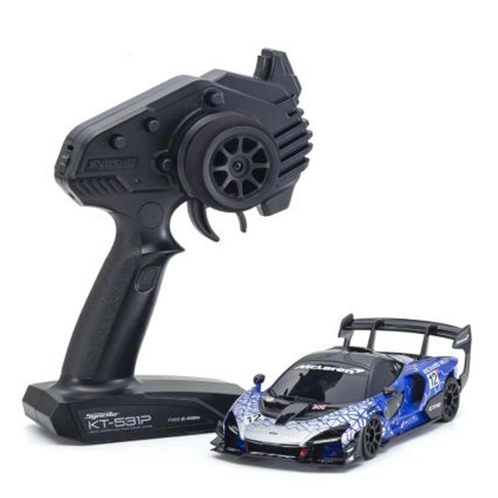 Kyosho MINI-Z RWD MR-03 McLaren Senna GTR RTR Blue KYO32340BL