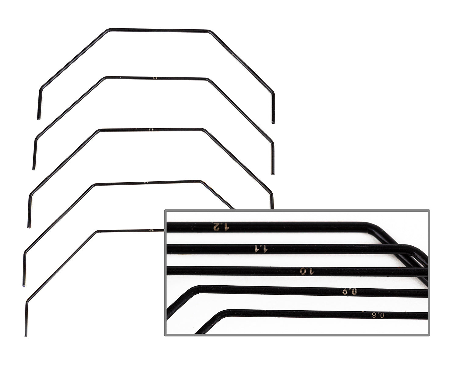 Team Associated B7 Rear Anti-Roll Bar Set ASC92458