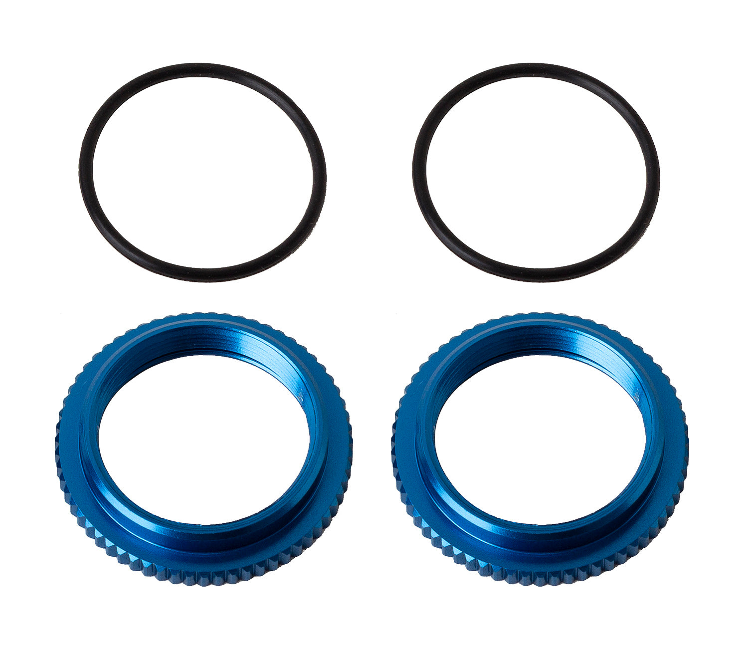 Team Associated ASC91928 13 MM Aluminium Shock Collars Blue