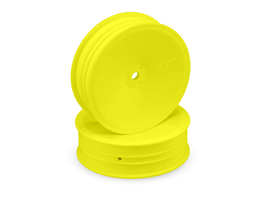 JConcepts 3DP 1/10th Rear Tires Pre-mounted 3348Y Yellow Wheels