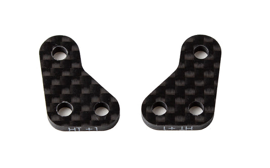 Team Associated 91902 RC10B6.3 Factory Team Carbon Fiber Steering Block Arms HT +1