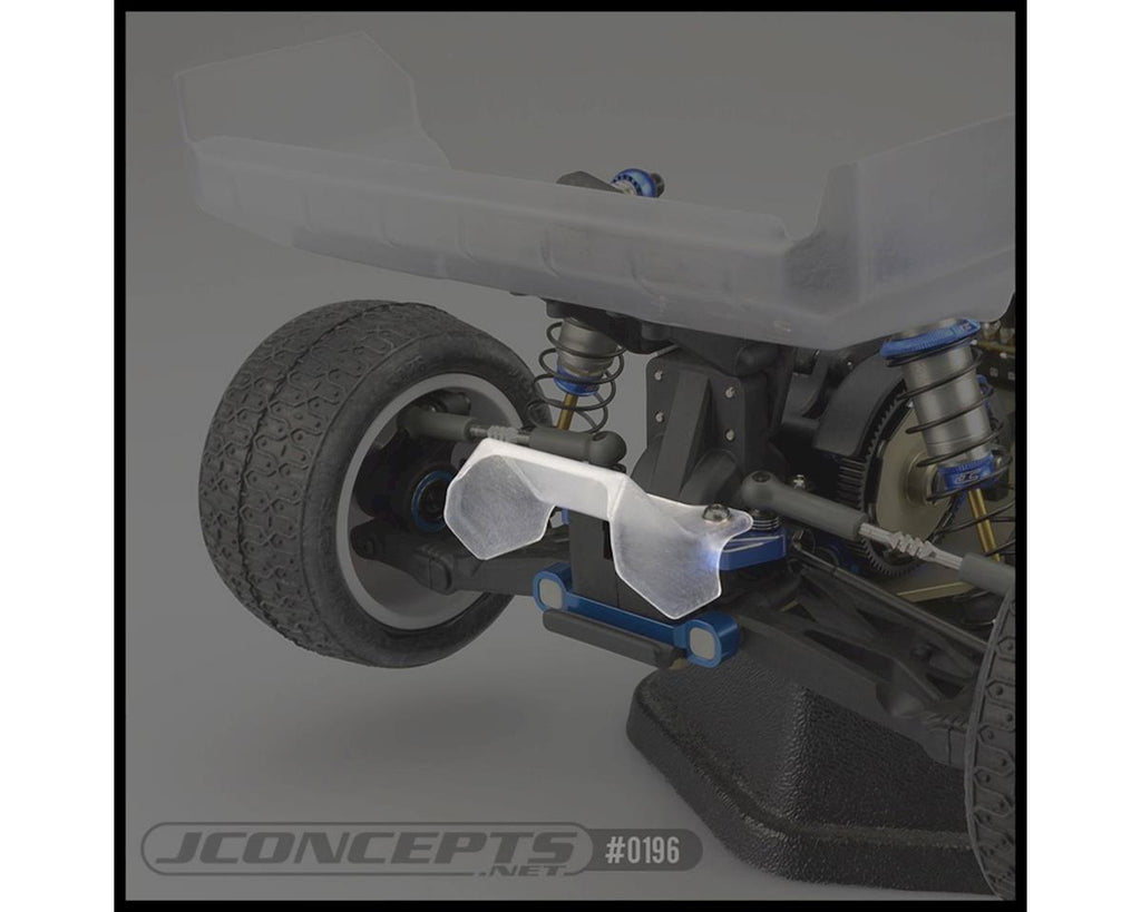 JConcepts Aero Rear Diffuser, for B6.1, B6.3, B6.4, T6.1 and SC6.1, 2pc
