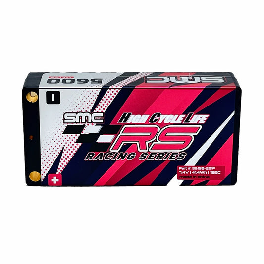 SMC HCL-RS 7.4V 5600mAh 150C 5mm Inboard Hardcase Lipo Shorty Battery 56150-2S1P