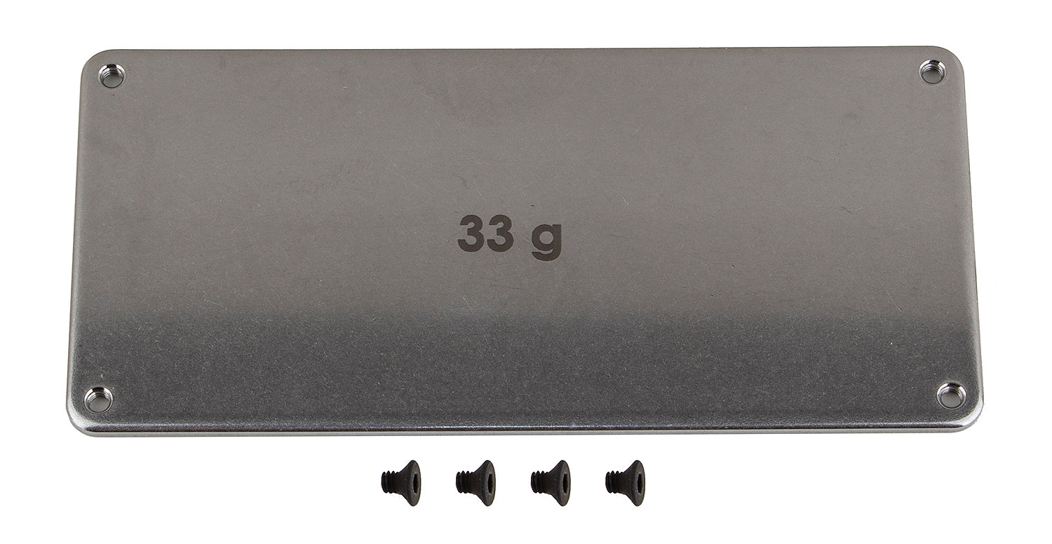Team Associated B6.4 Factory Team 33g ESC Weight Steel ASC91977