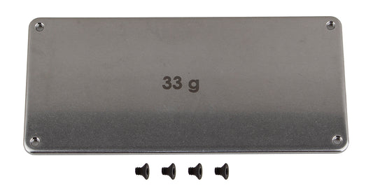 Team Associated B6.4 Factory Team 33g ESC Weight Steel ASC91977